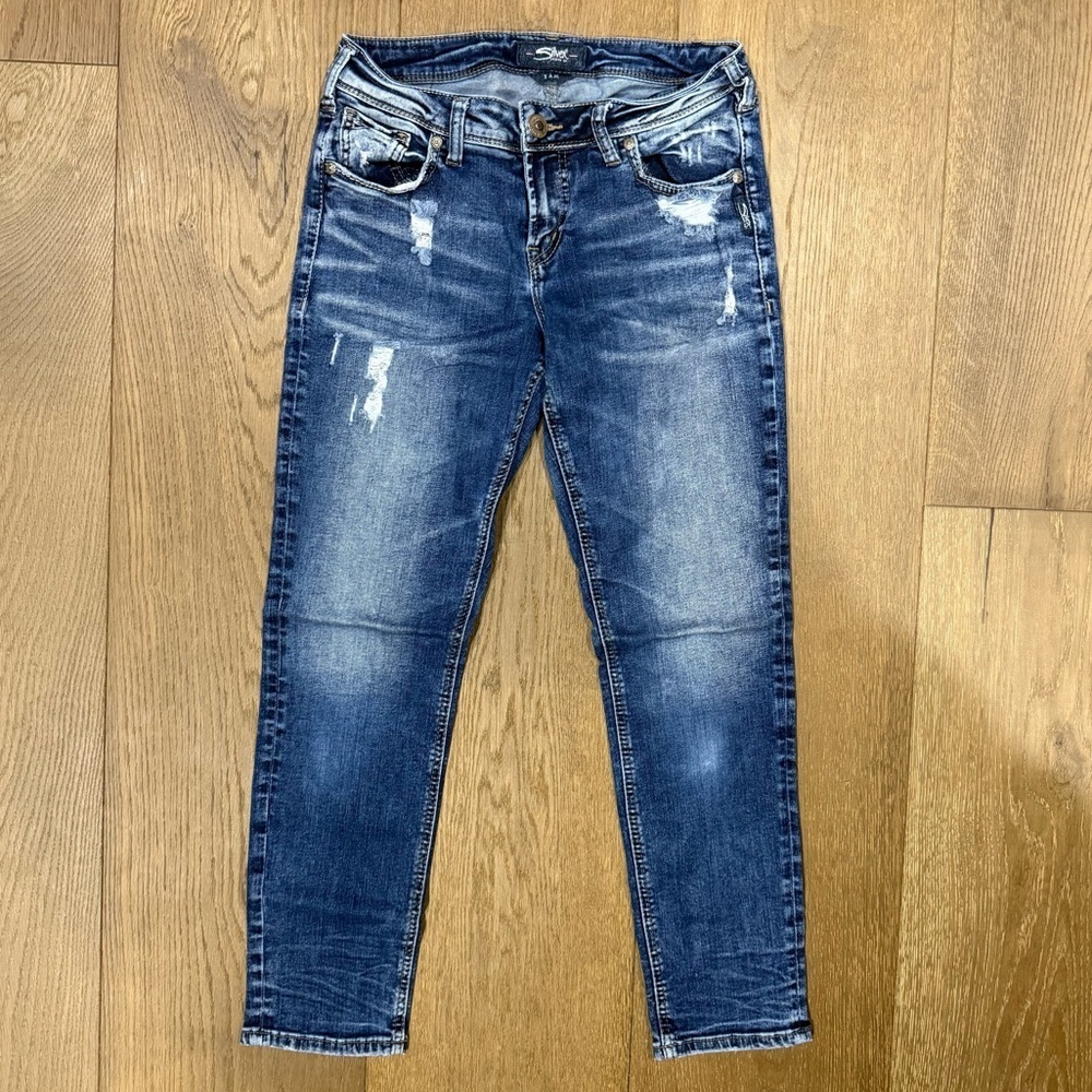 Silver Jeans Co. Sam Relaxed Boyfriend Fit